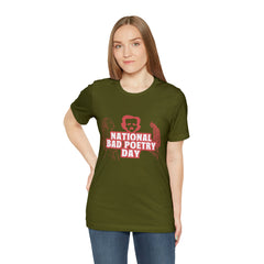 National Bad Poetry Day Shirt 3 | Poem T-Shirt
