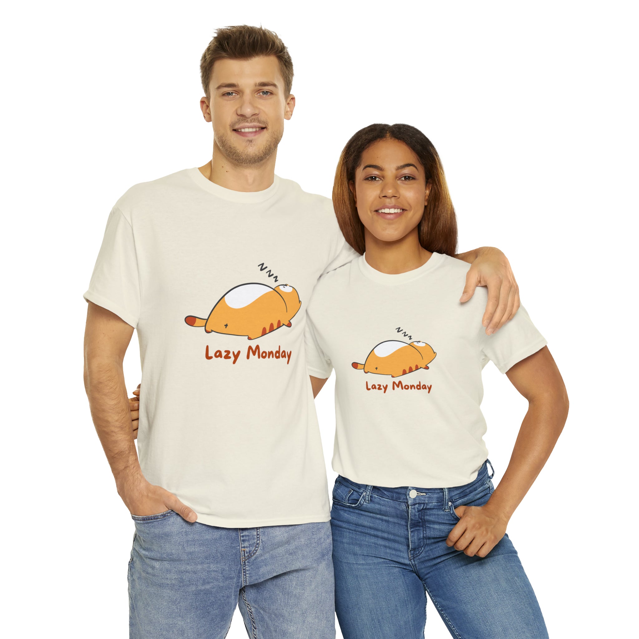 Lazy Monday Shirt | Cat Lover T-Shirt
