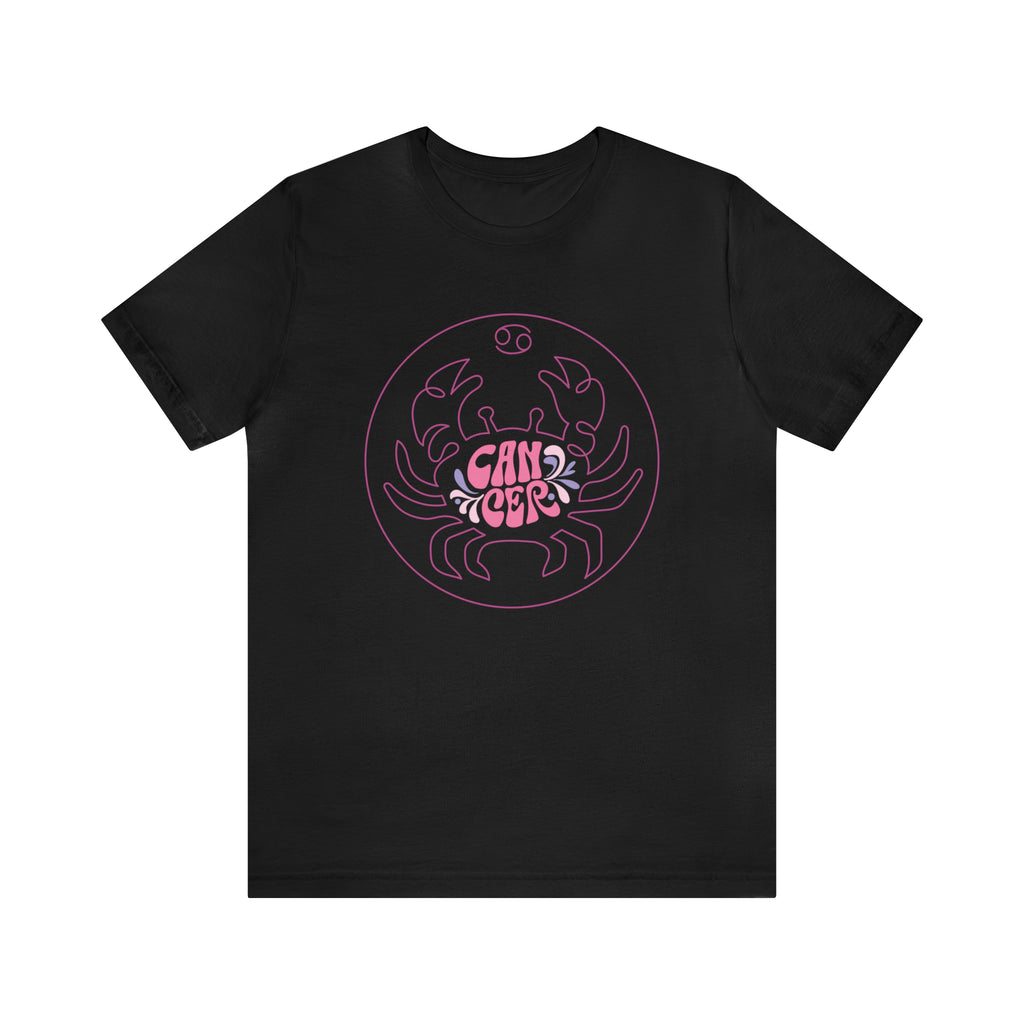 Cancer Crab Zodiac Graphics Shirt | Zodiac Sign Statement T-Shirt