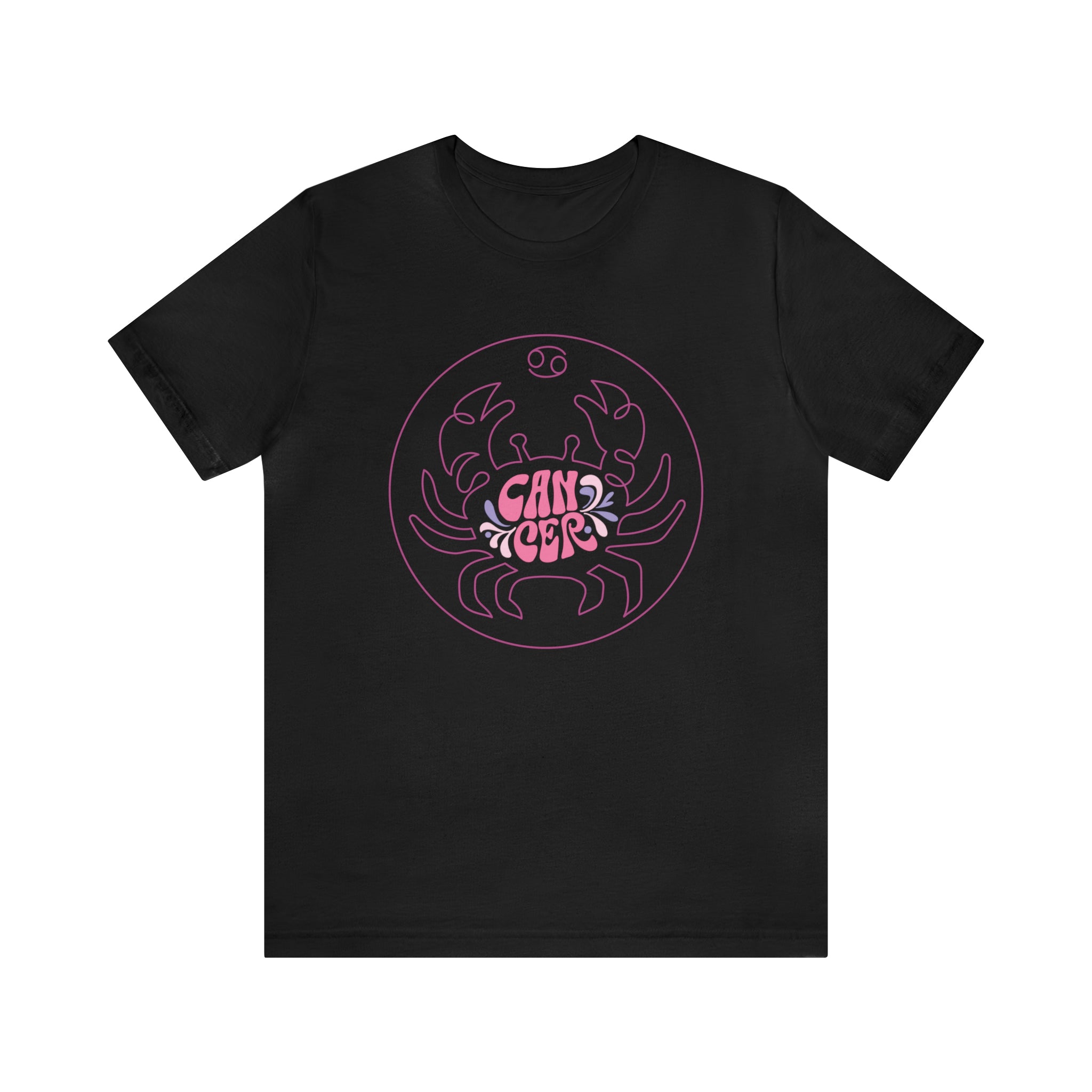 Cancer Crab Zodiac Graphics Shirt | Zodiac Sign Statement T-Shirt