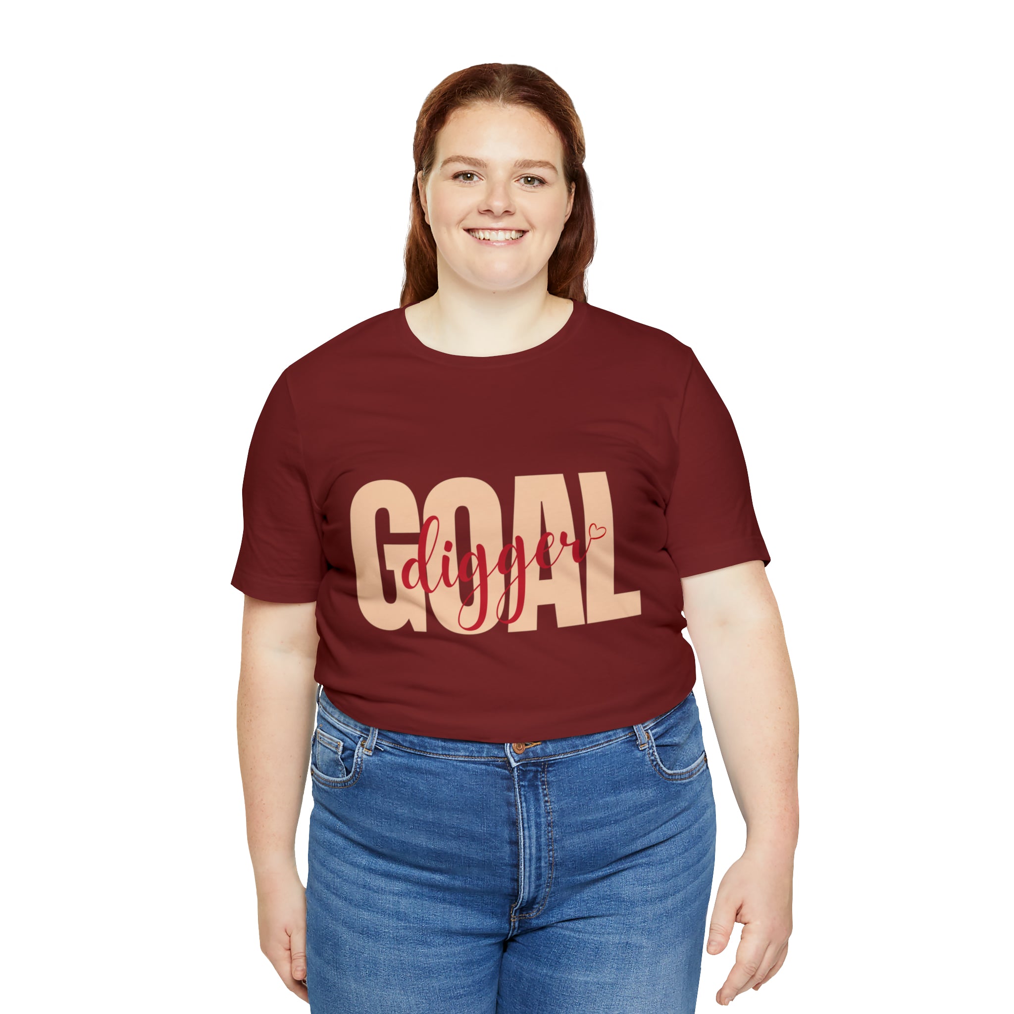 Goal Digger Shirt | Minimalist Statement Unisex T-Shirt