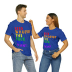 Gay LGBTQIA+ Pride Unisex Shirt | Not A Phase Rainbow Gay Pride Shirt