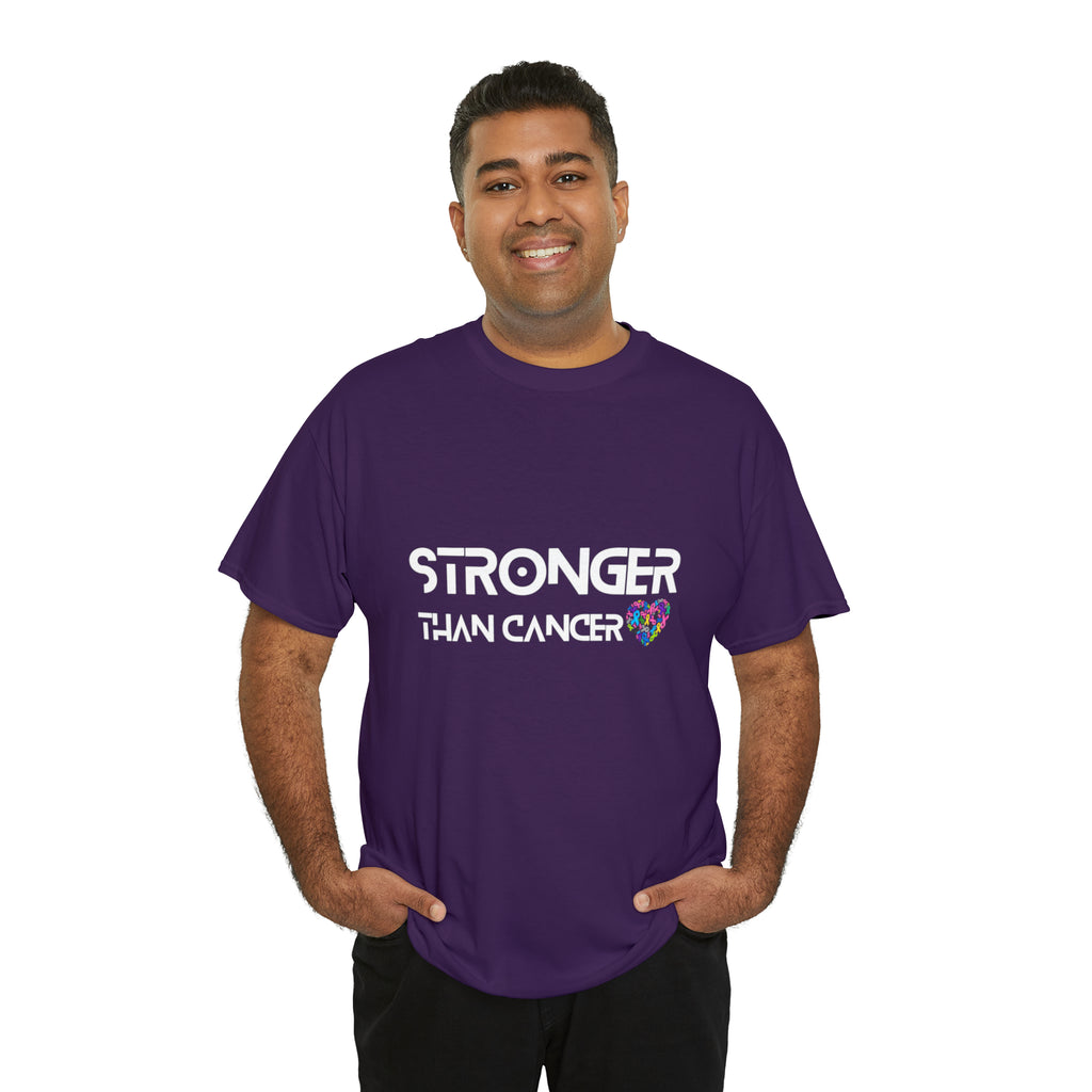 Stronger Than Cancer Shirt | Cancer Warrior Support Unisex T-Shirt