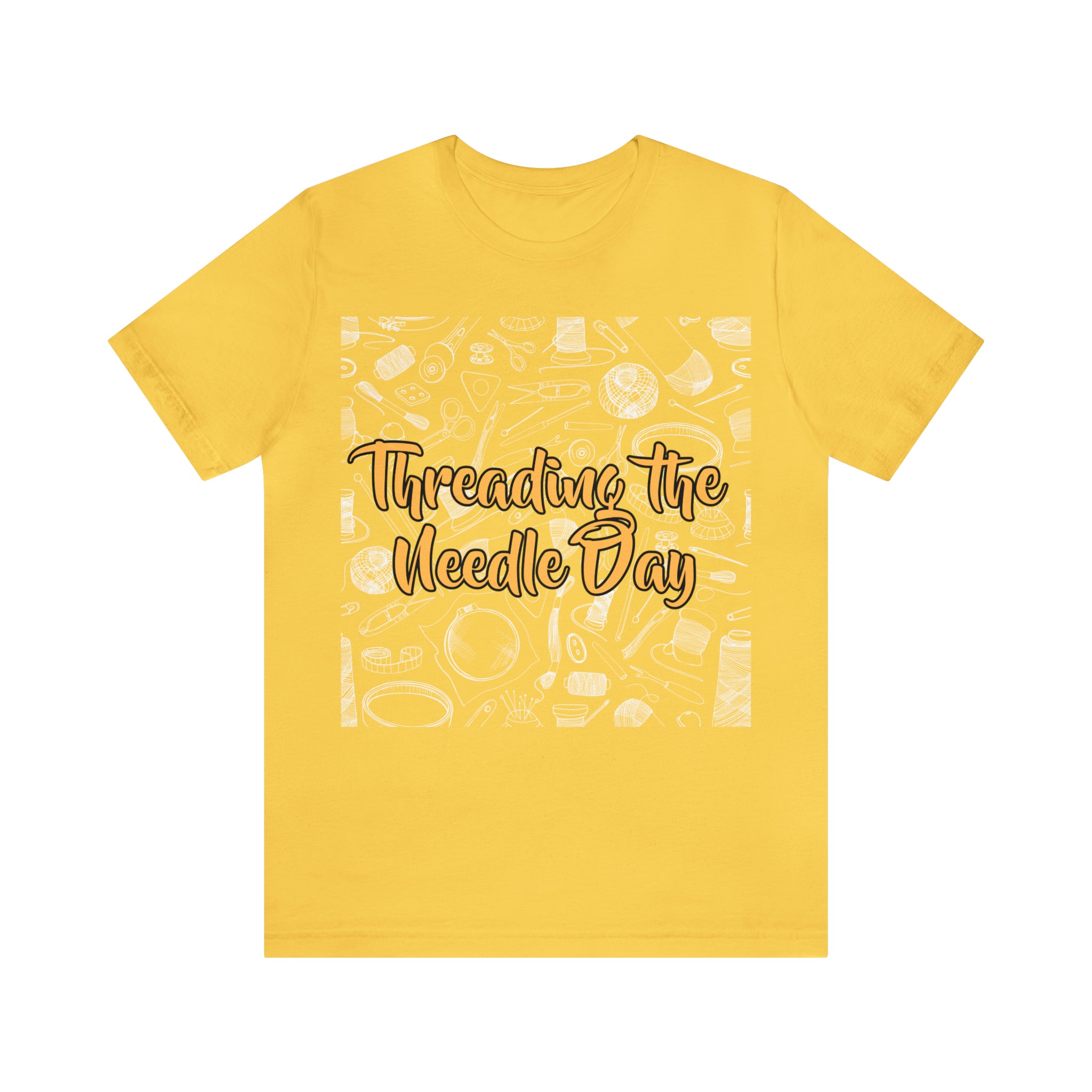 Threading the Needle Day Shirt | Tailor Sewing Unisex T-Shirt