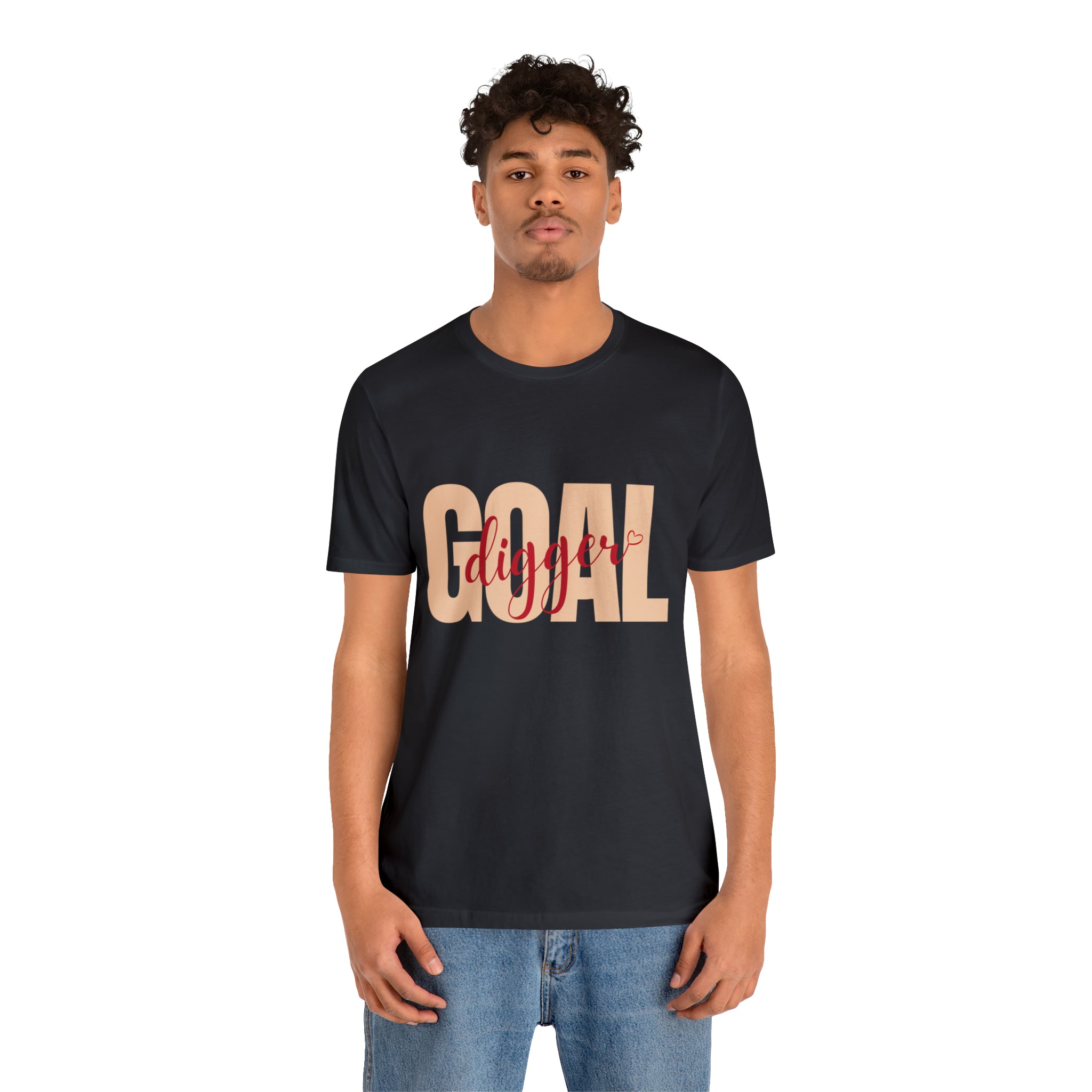 Goal Digger Shirt | Minimalist Statement Unisex T-Shirt