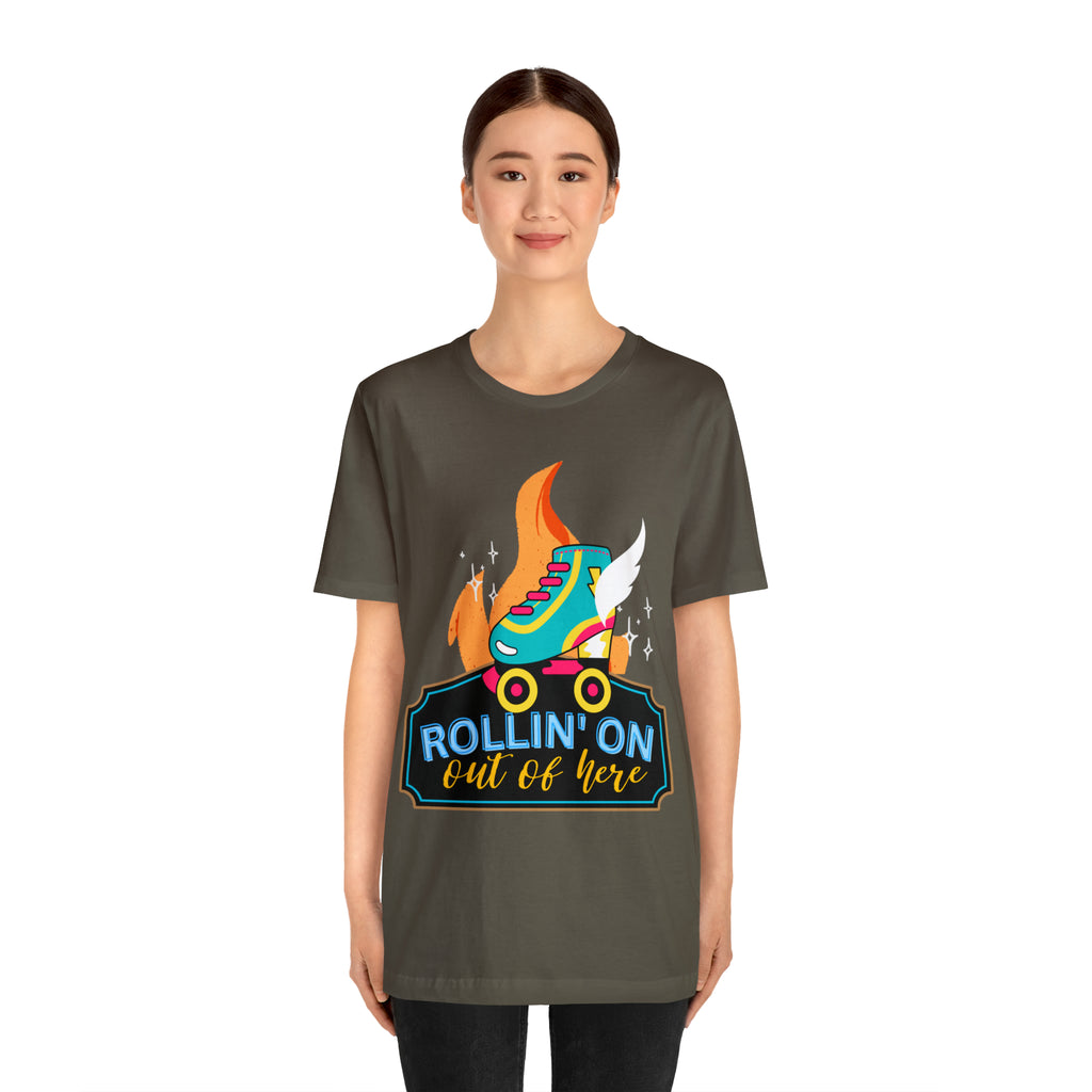 Rollin' On Shirt | Roller Skating Lover Unisex Tee