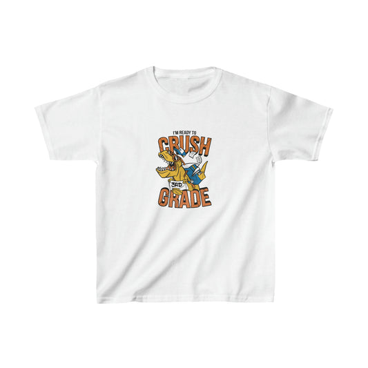 Roaring Through School 3| Second Grade Kids Heavy Cotton™ Tee
