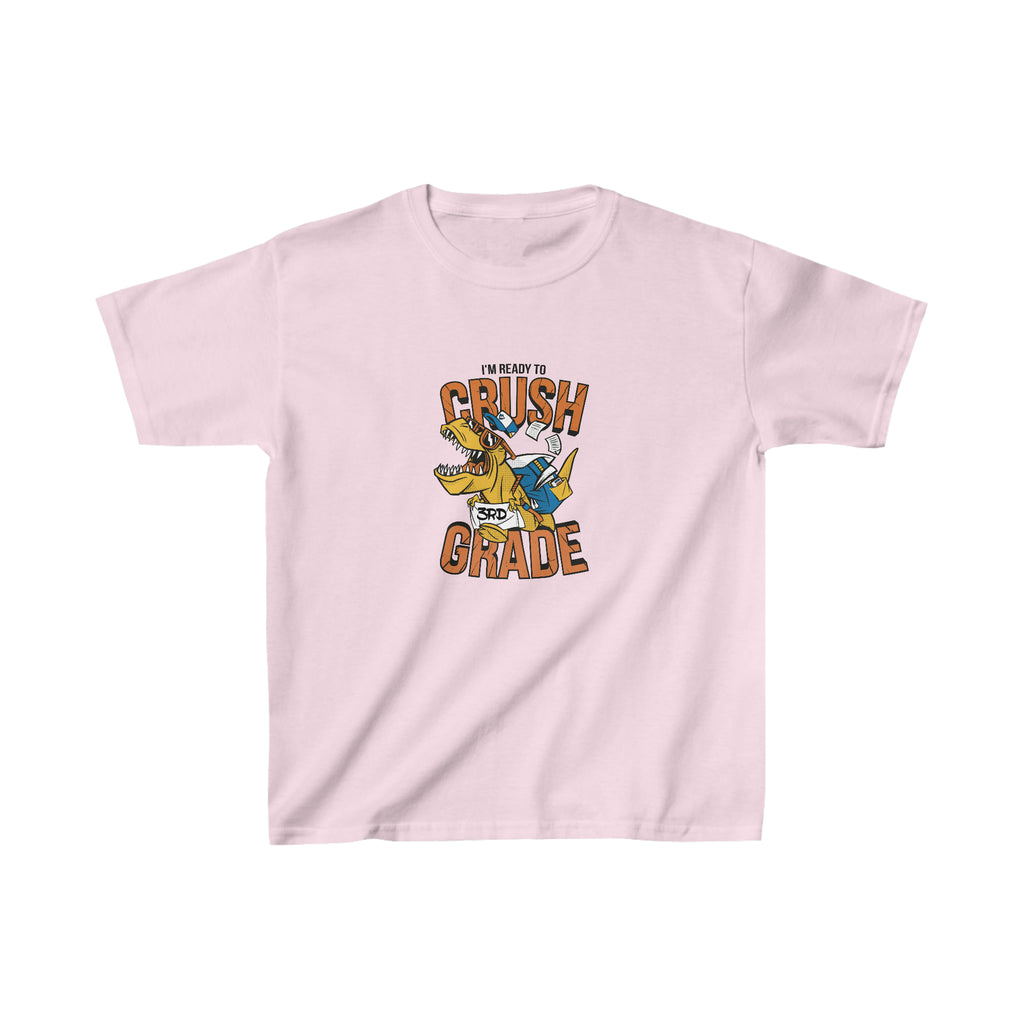 Roaring Through School 3| Second Grade Kids Heavy Cotton™ Tee