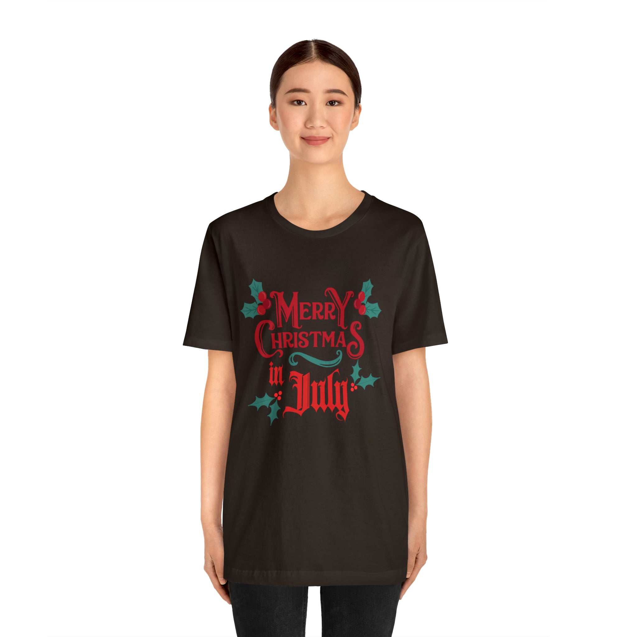Merry Christmas in July Shirt | Christmas in July Statement T-Shirt