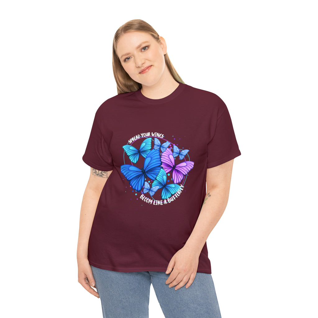 Spread Your Wings Bloom Like A Butterfly | Metamorphosis in Motion Tee