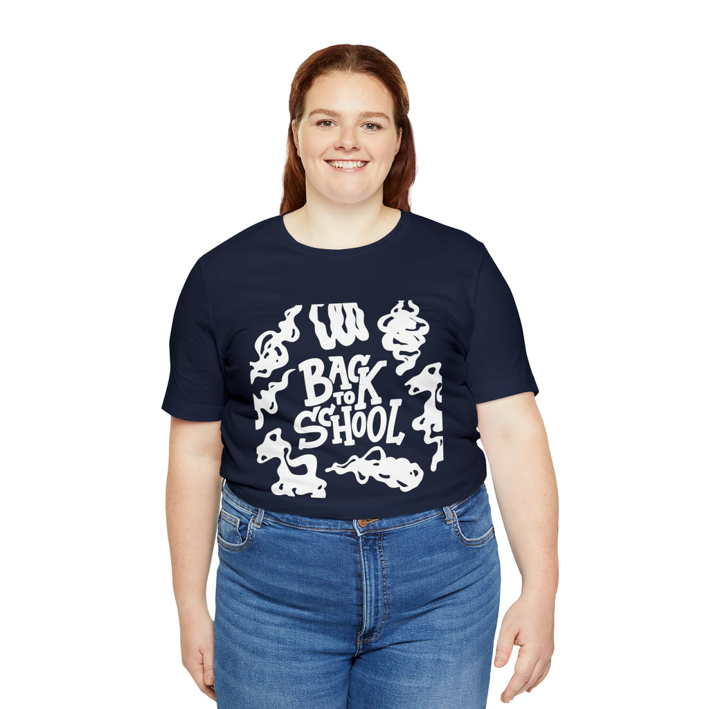 Back to School Ink Shirt | Black and White School Unisex T-Shirt