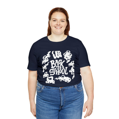 Back to School Ink Shirt | Black and White School Unisex T-Shirt