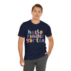 Hello Kindergarten School Shirt | First day of School Unisex T-Shirt