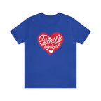 Family Reunion Heart Shirt | Family Love Unisex T-Shirt