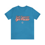 Girl Soccer Girl Power Shirt | Women Soccer T-Shirt
