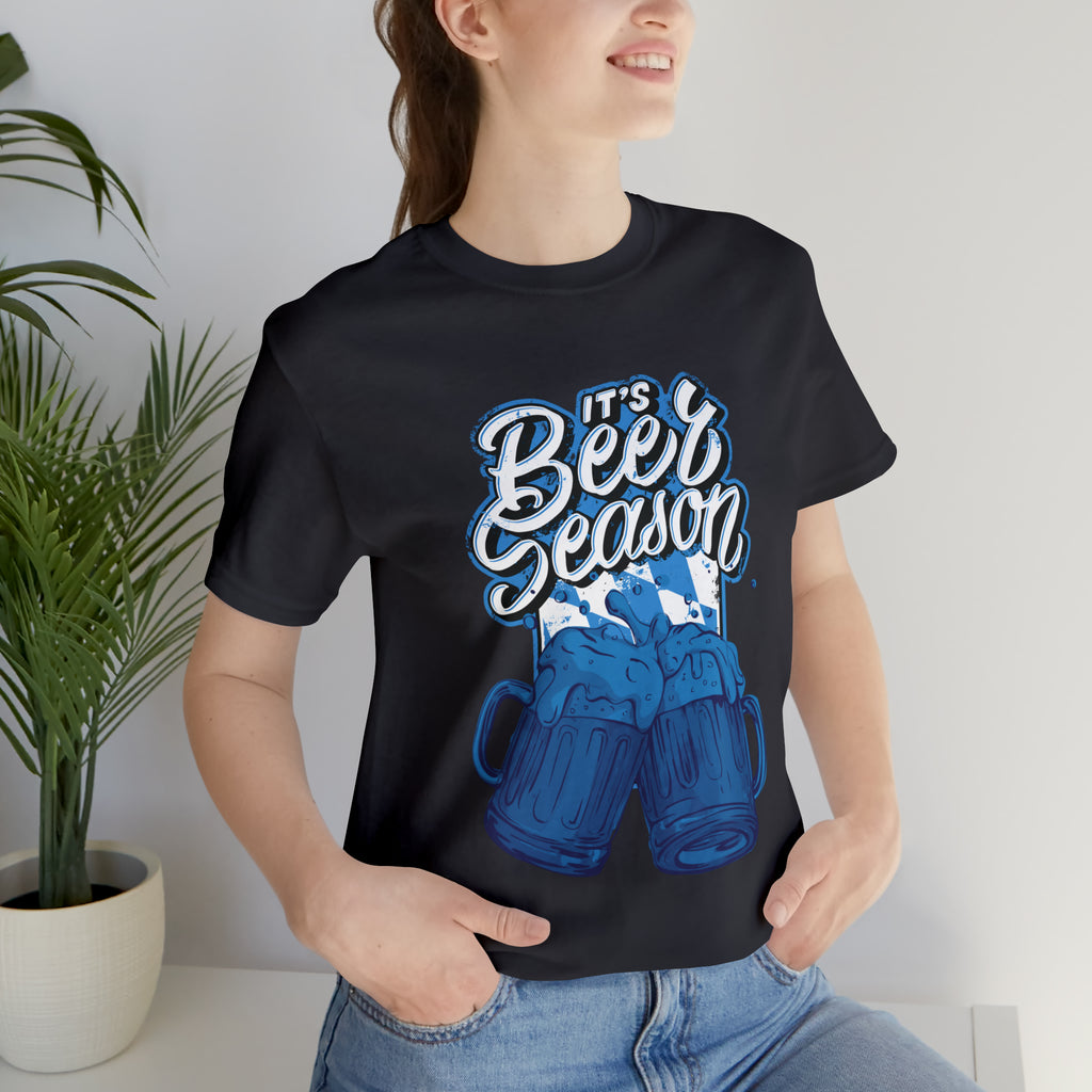 Beer Season Blue Shirt | Drink Beer Unisex T-Shirt