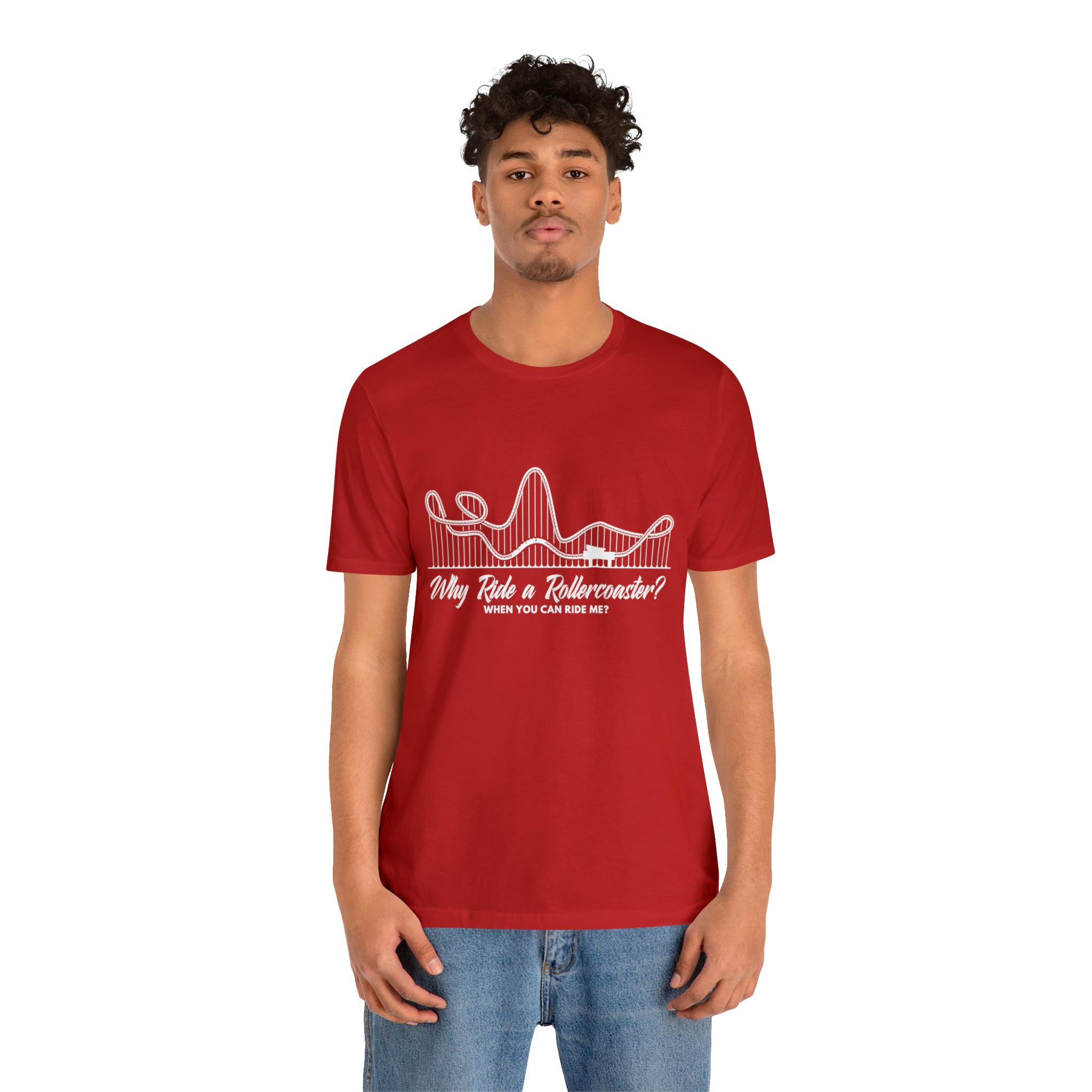 Dirty Rollercoaster Joke Shirt | Why Ride a Rollercoaster When You Can Ride Me T-Shirt