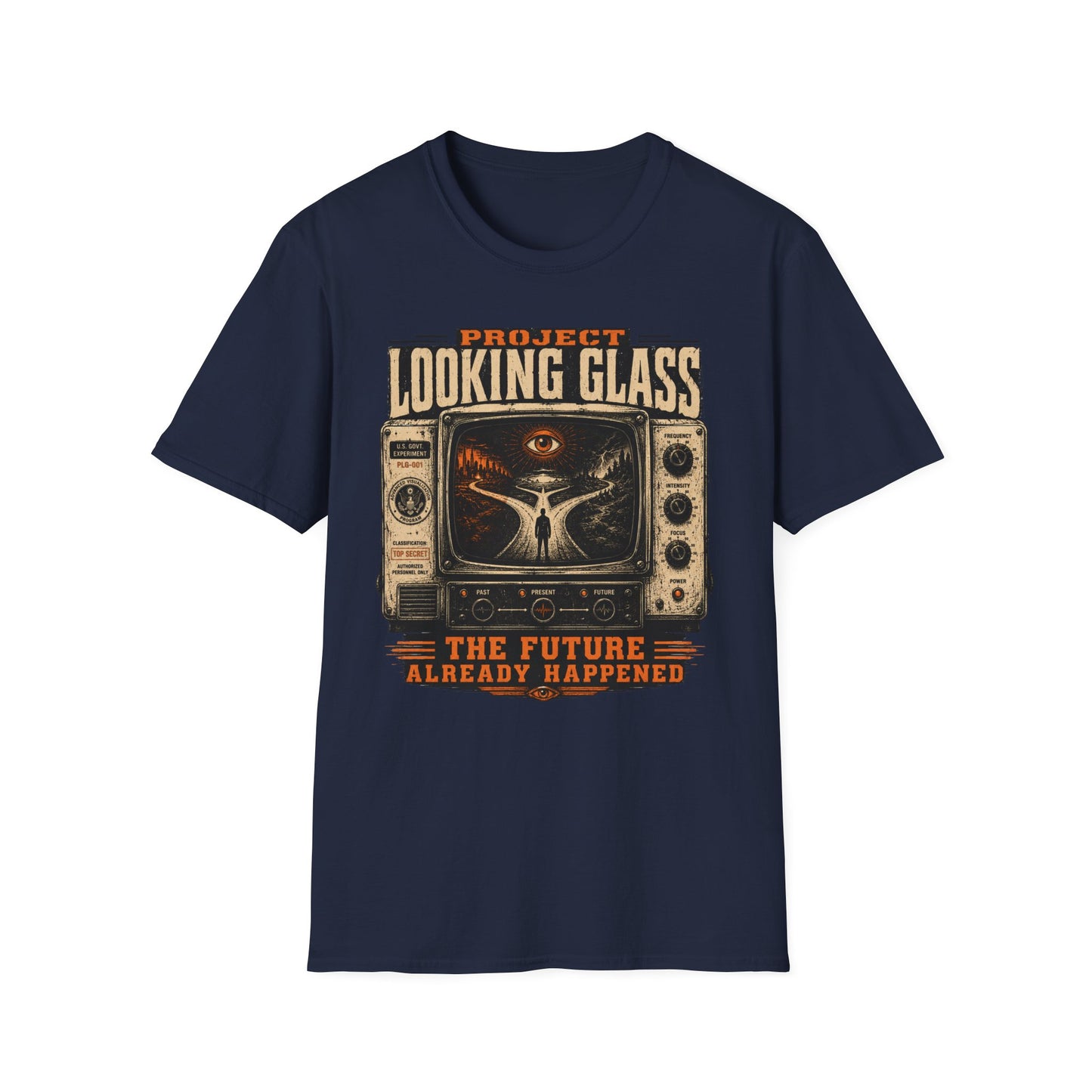 Looking Glass T-Shirt — Project Looking Glass Retro Sci‑Fi Graphic Tee