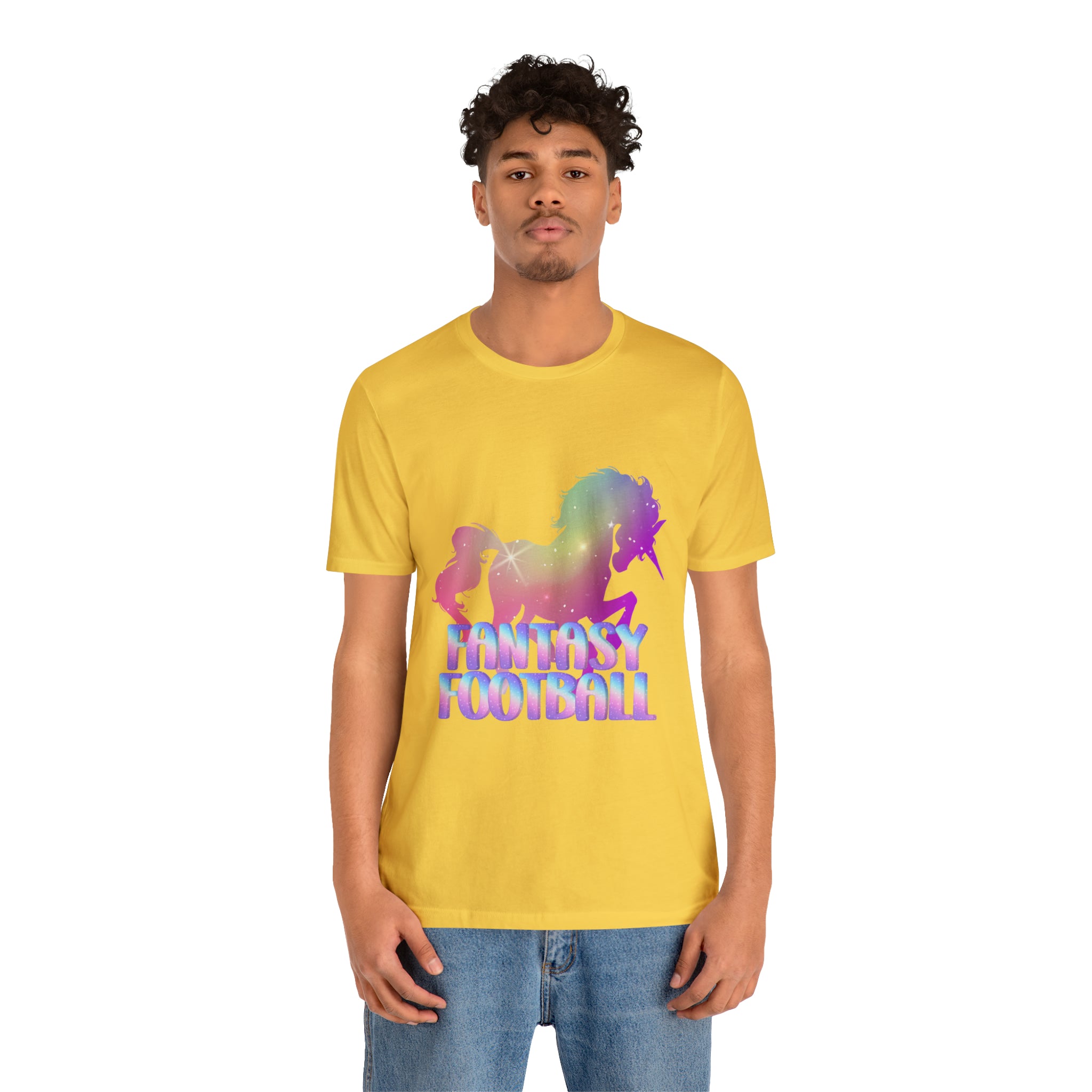 Fantasy Football Pink Shirt | Unicorn Fantasy Football Unisex T-Shirt