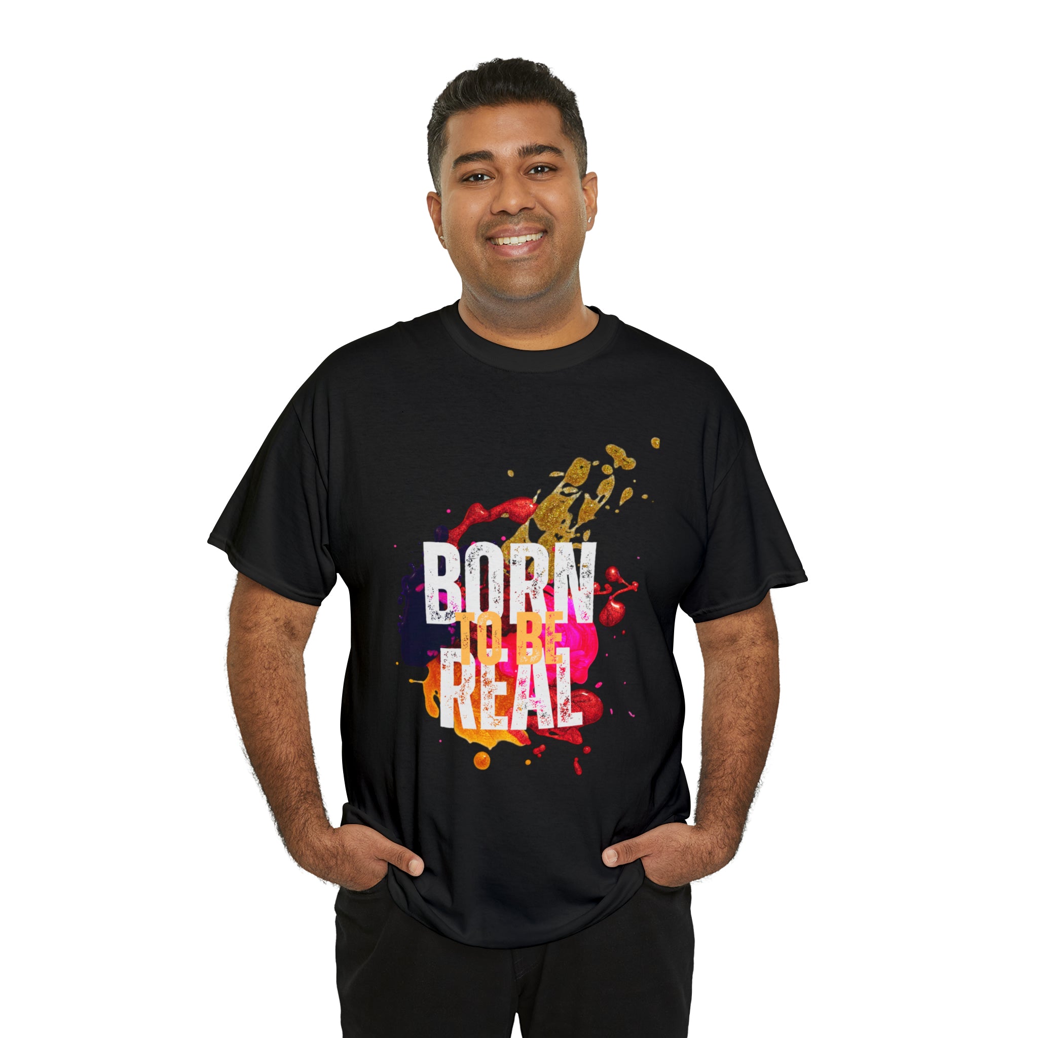Born To Be Real  | Genuine Spirit Unisex Statement Tee