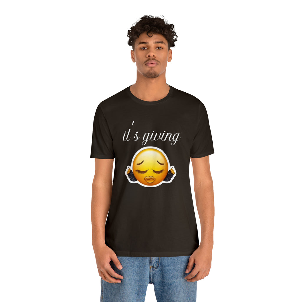 It's Giving Shirt | Urban Streetwear Style Unisex T-Shirt