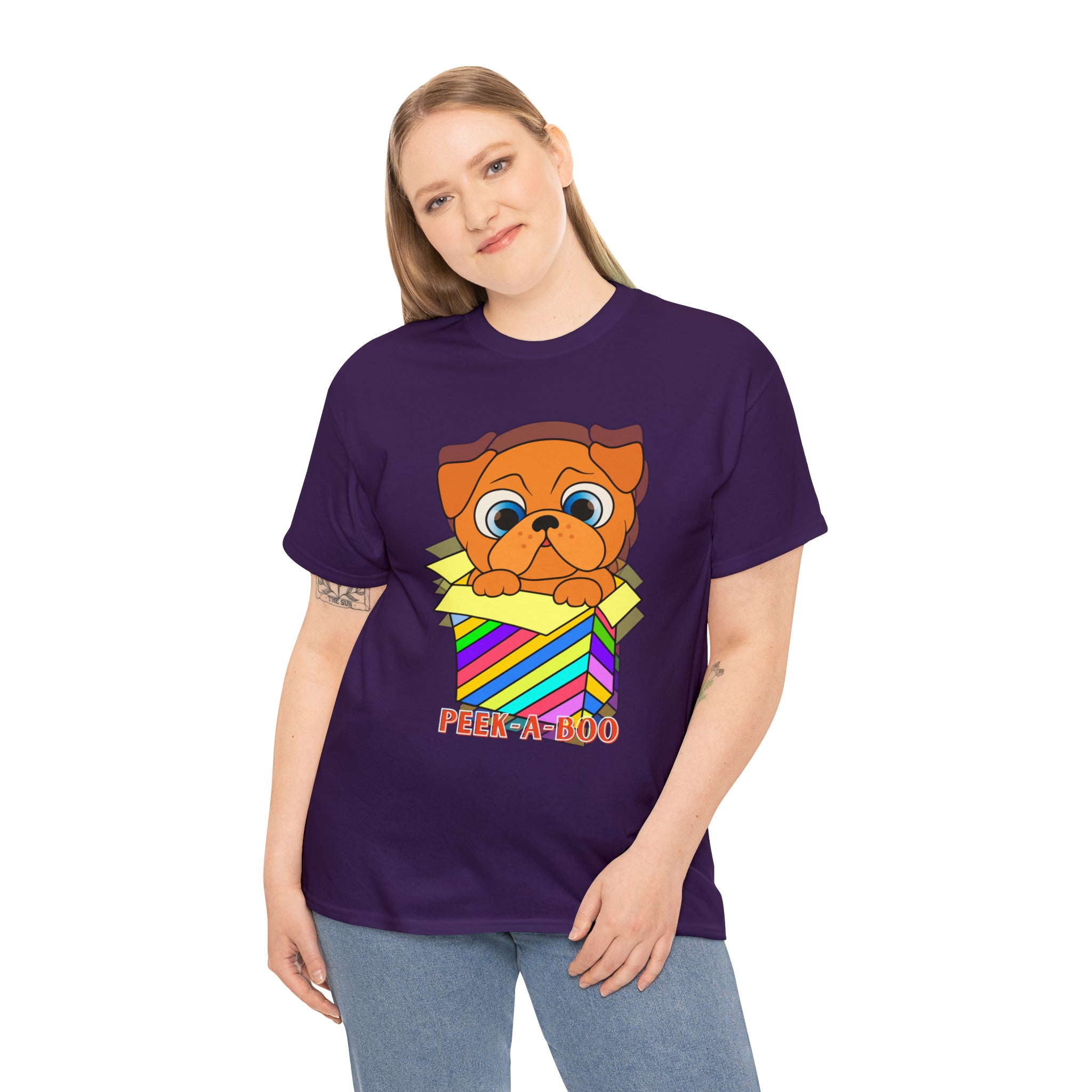 Peekaboo Shirt | Dog Lover Unisex T-Shirt