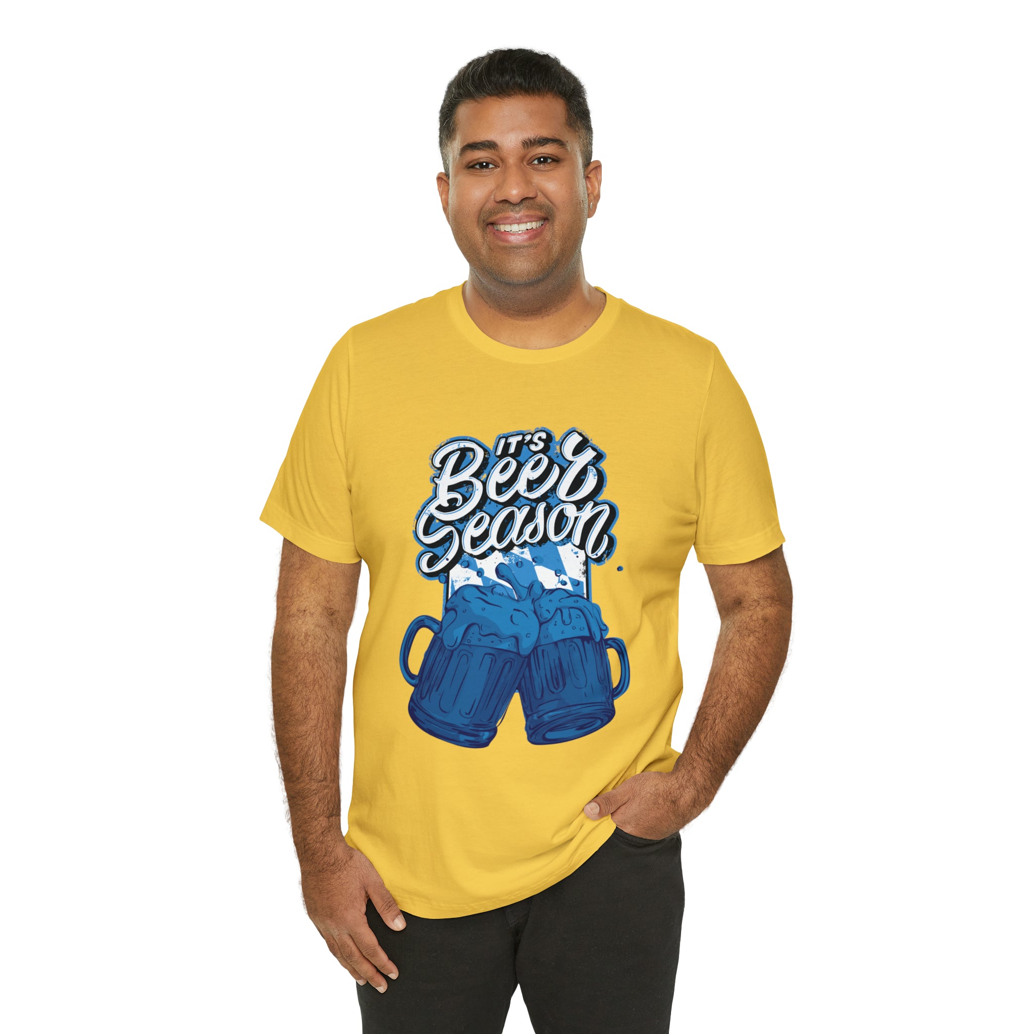 Beer Season Blue Shirt | Drink Beer Unisex T-Shirt