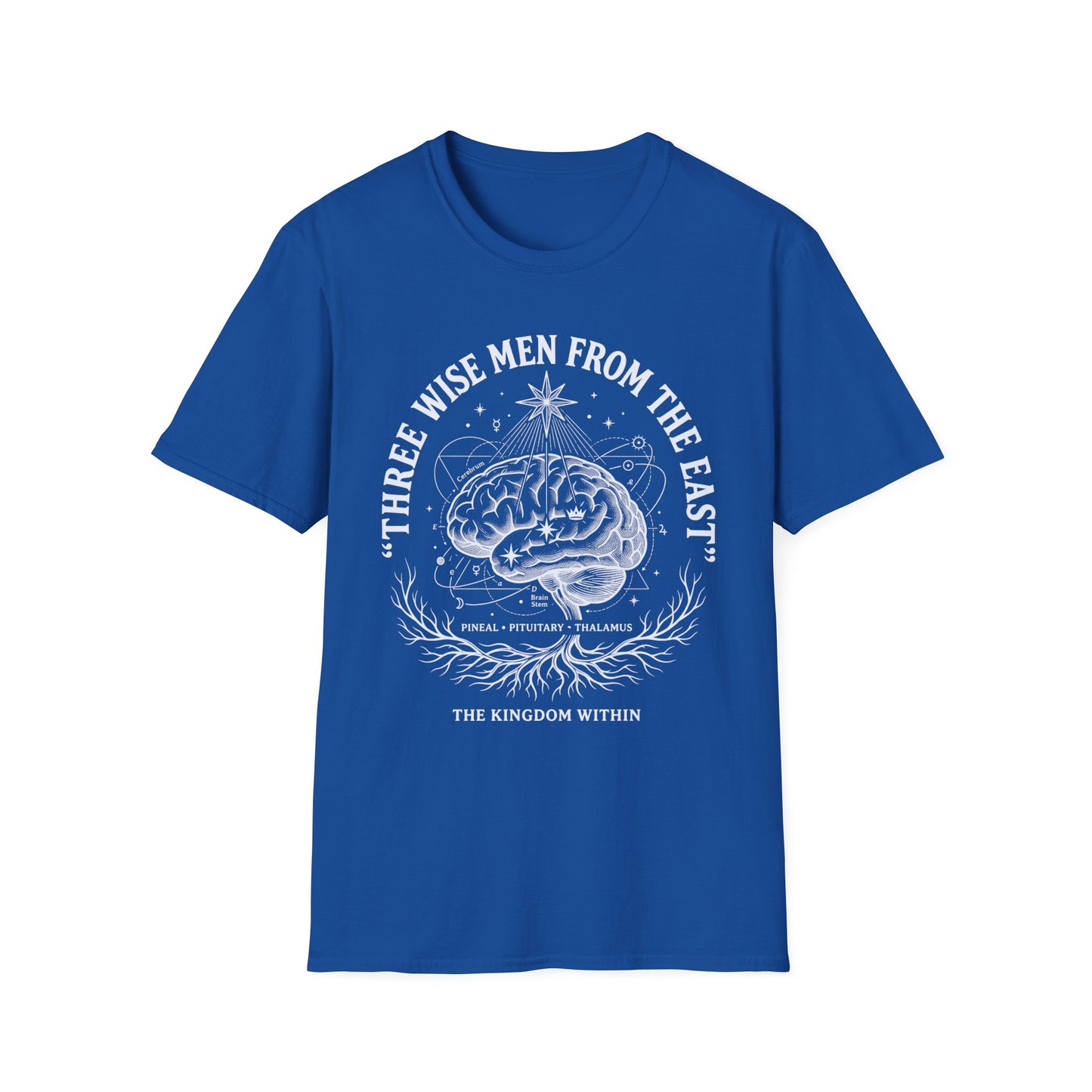 Three Wise Men From The East Brain Graphic T-Shirt — Spiritual Astrology Vintage Tee
