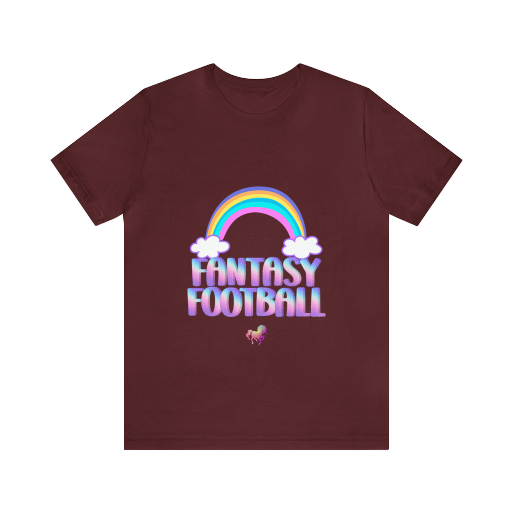 Cute Fantasy Football Shirt | Pink Cute Fantasy Football Unisex T-Shirt