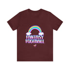 Cute Fantasy Football Shirt | Pink Cute Fantasy Football Unisex T-Shirt