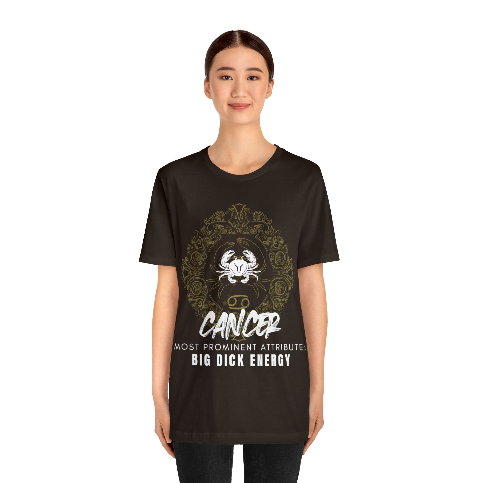 Cancer Zodiac Big Dick Energy Shirt | Zodiac Sign Statement T-Shirt