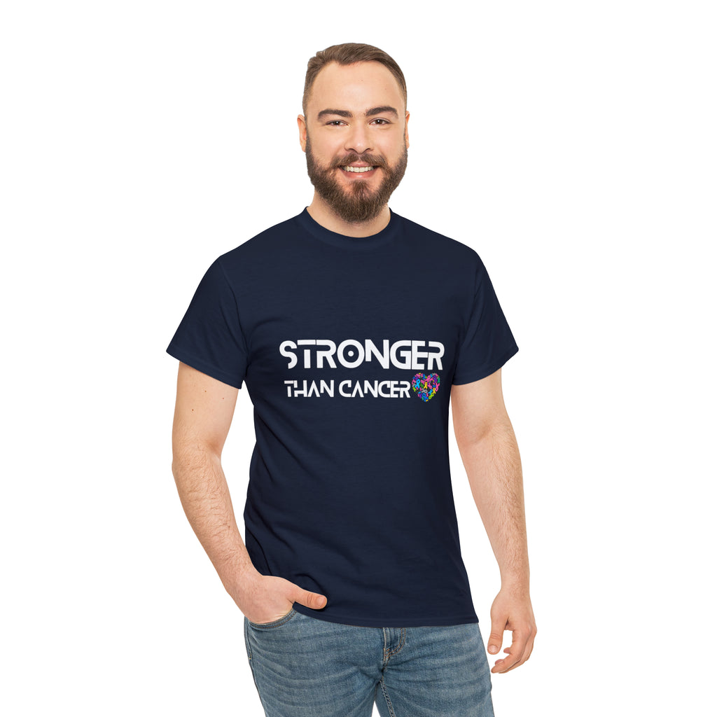 Stronger Than Cancer Shirt | Cancer Warrior Support Unisex T-Shirt