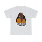 Black, Blessed & Beautiful Shirt | Empowered & Beautiful Cotton T-shirt