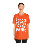 Prayer Over Panic Unisex Shirt | Religious Shirt for Prayers