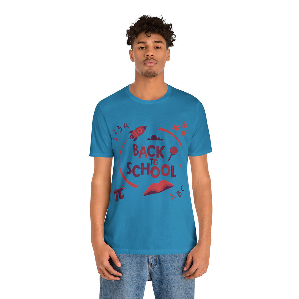 Back to School Subjects Shirt | Back to School Rocket Unisex T-Shirt