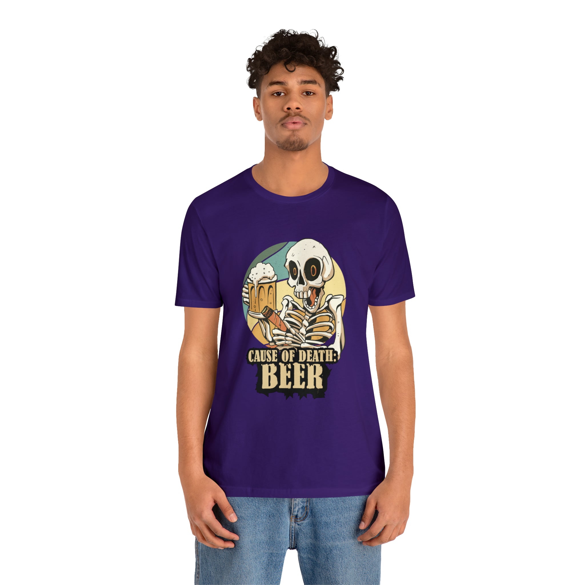 Beer Cause of Death Shirt | Drink Beer Unisex T-Shirt