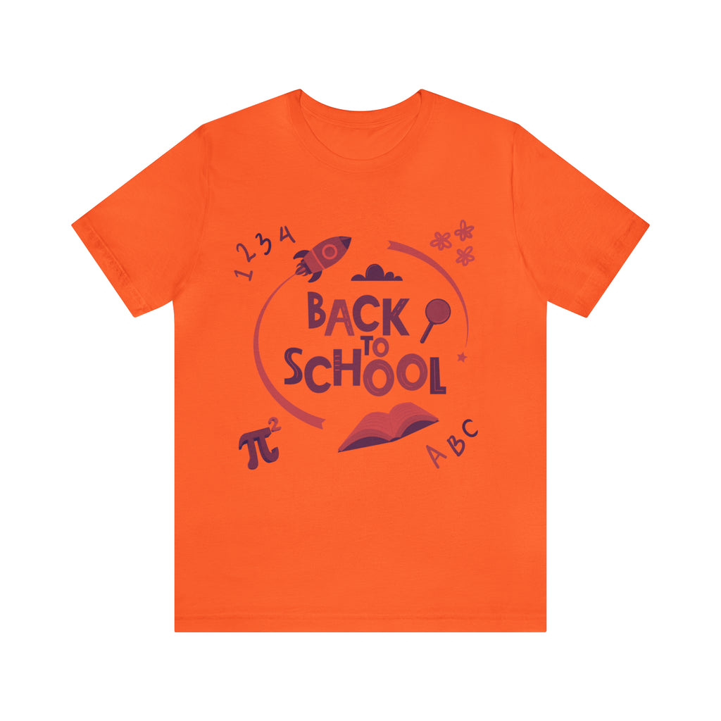 Back to School Subjects Shirt | Back to School Rocket Unisex T-Shirt