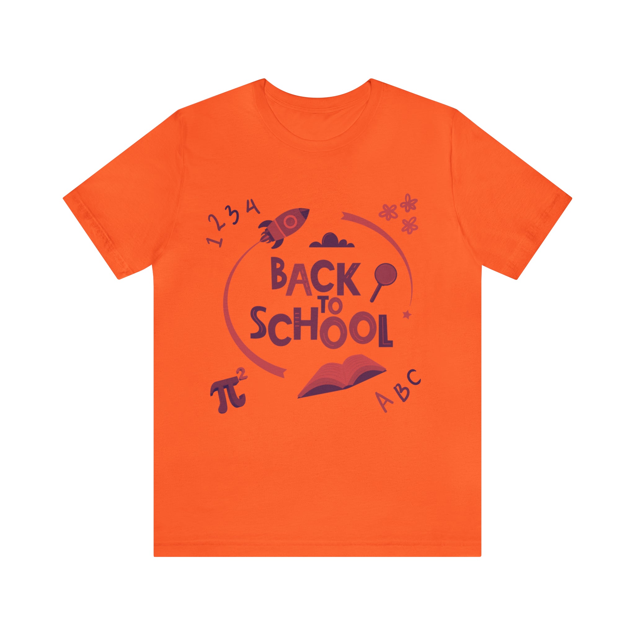 Back to School Subjects Shirt | Back to School Rocket Unisex T-Shirt