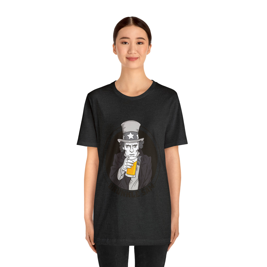 Drunkle Sam Beer Shirt | Drink Beer Unisex T-Shirt