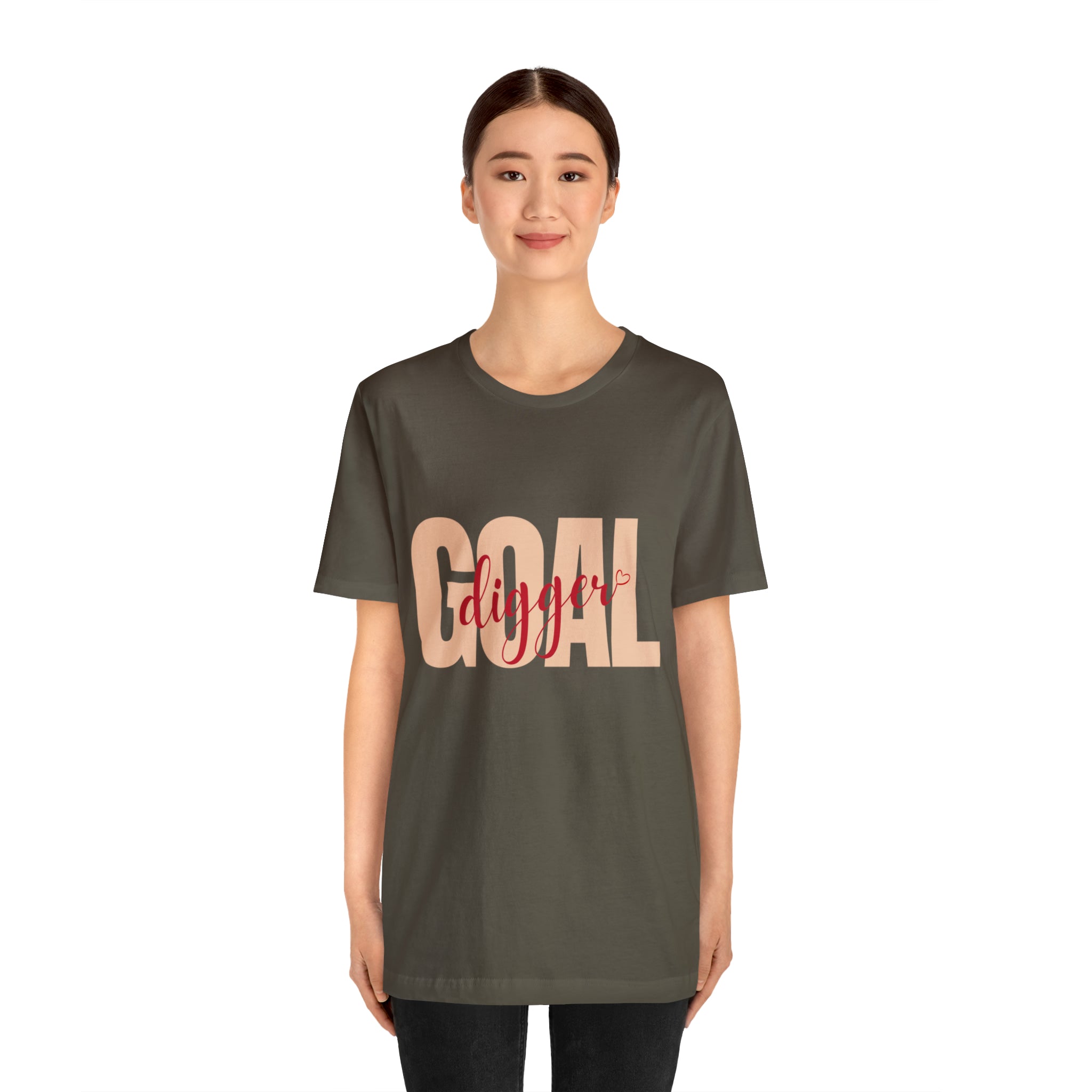 Goal Digger Shirt | Minimalist Statement Unisex T-Shirt