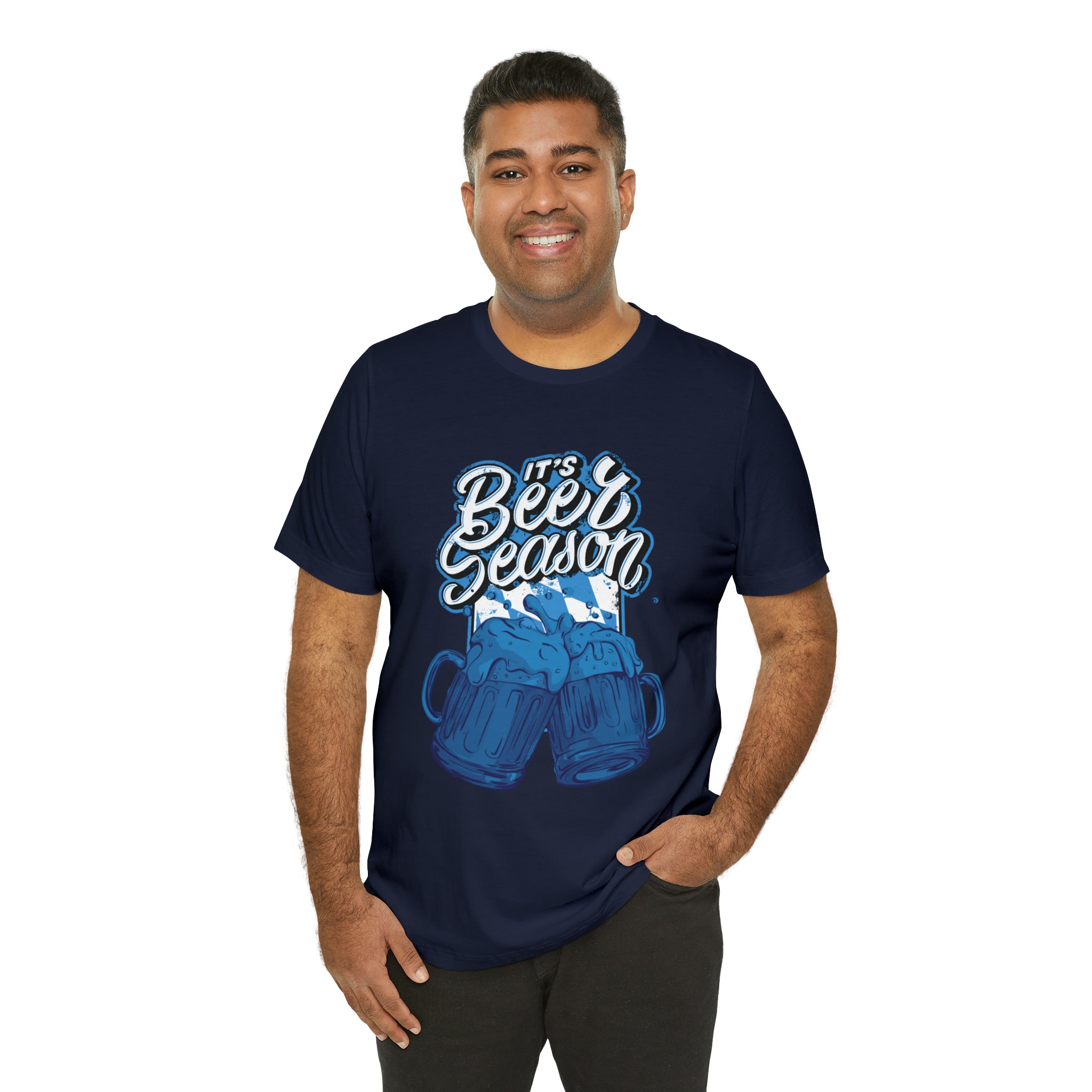 Beer Season Blue Shirt | Drink Beer Unisex T-Shirt