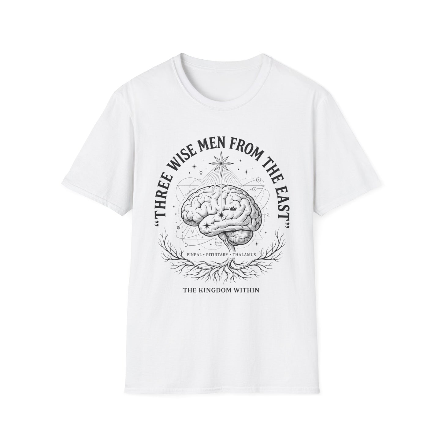 Three Wise Men From The East Brain Graphic T-Shirt — Spiritual Astrology Tee