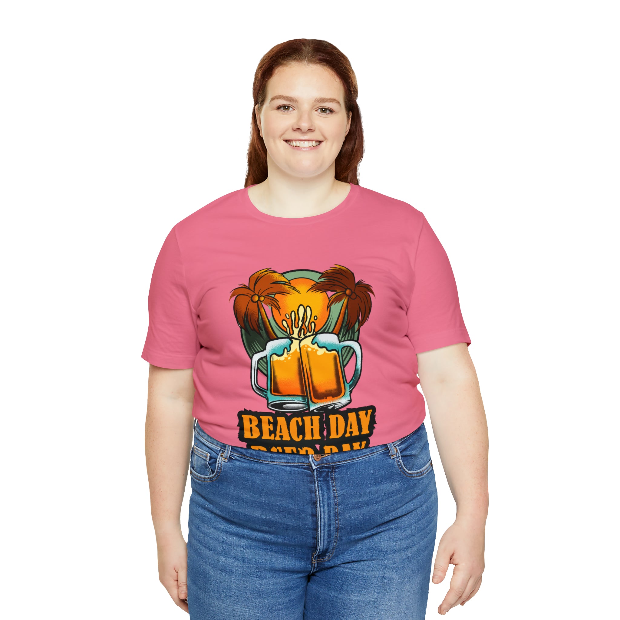 Beer Day Beach Day Shirt | Drink Beer Unisex T-Shirt