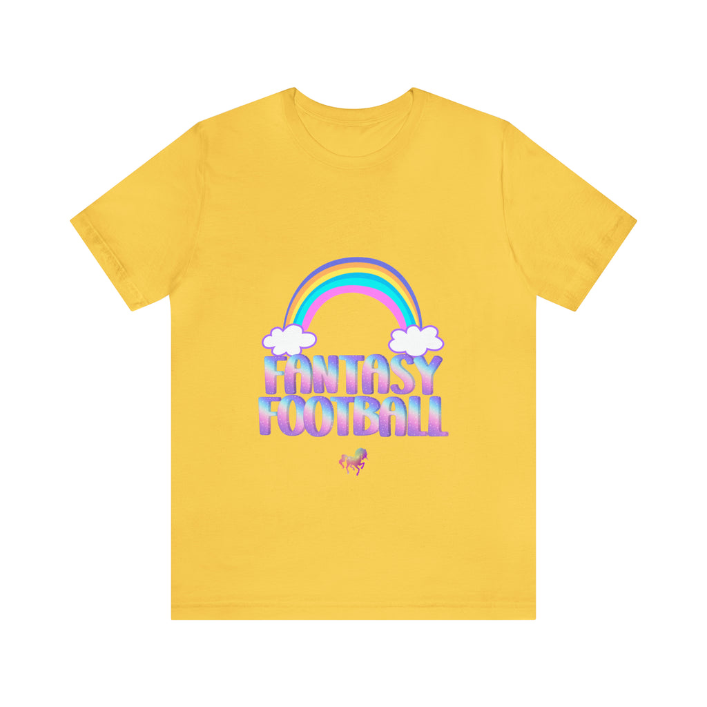 Cute Fantasy Football Shirt | Pink Cute Fantasy Football Unisex T-Shirt