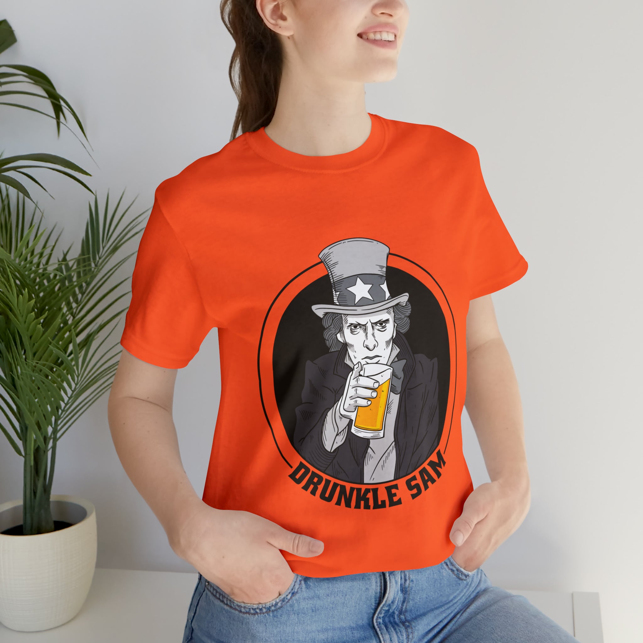 Drunkle Sam Beer Shirt | Drink Beer Unisex T-Shirt