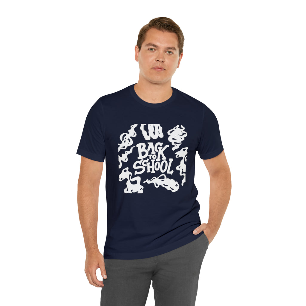 Back to School Ink Shirt | Black and White School Unisex T-Shirt