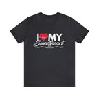 I Love My Sweetheart Shirt | Couple Love T-Shirt, Pair Girlfriend Boyfriend Matching Shirt