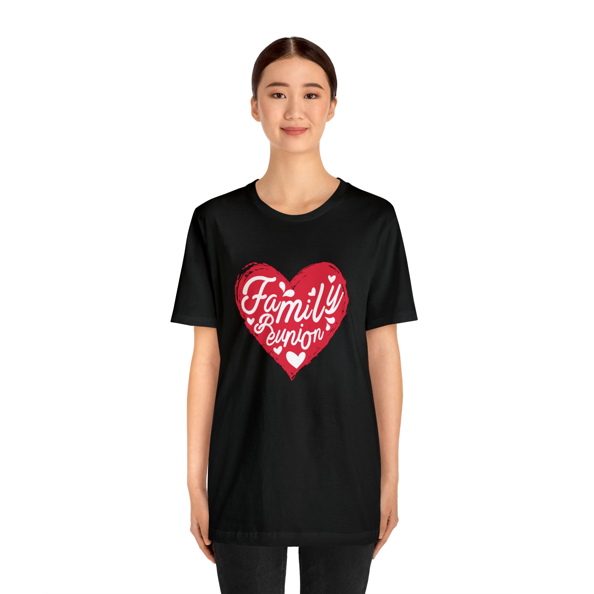 Family Reunion Heart Shirt | Family Love Unisex T-Shirt
