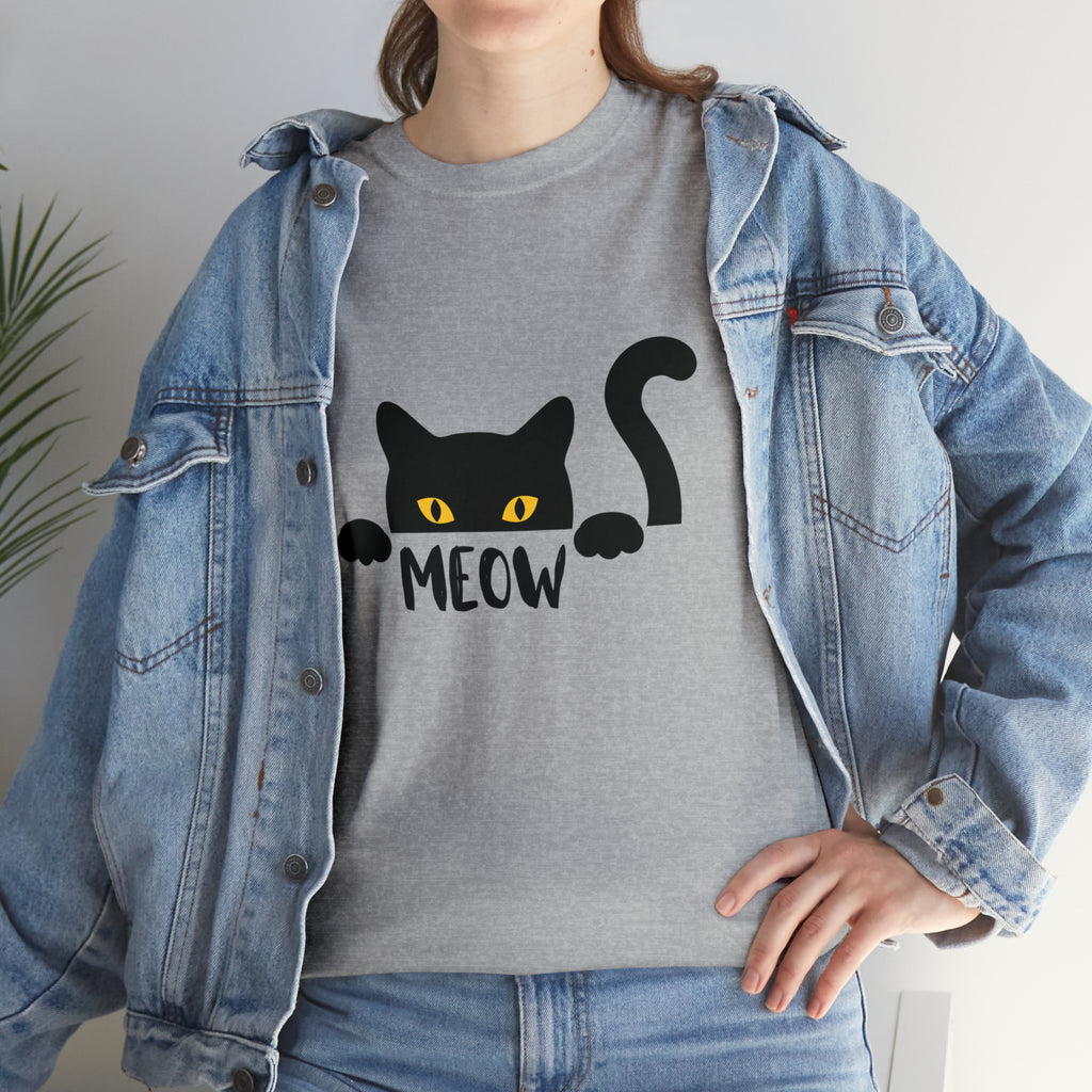 Meow Shirt | Cat Lover T-Shirt