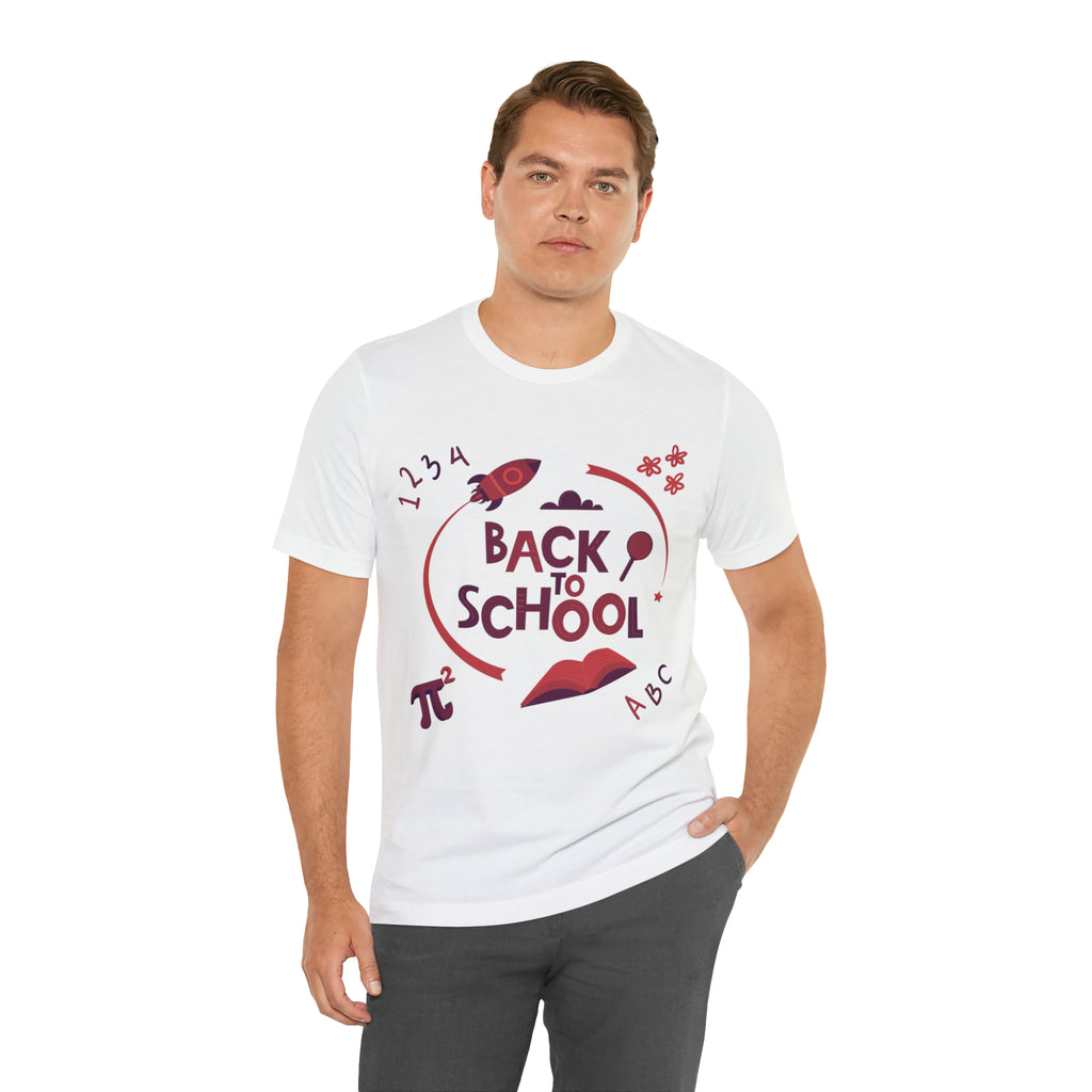 Back to School Subjects Shirt | Back to School Rocket Unisex T-Shirt